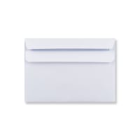 114x162mm C6 WHITE WALLET S/S WINDOW (35x90) 18UP 19LHS 90GSM WOVE