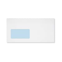 DL+ White Self Seal Window Envelopes 90gsm (114 x 229mm)