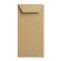 8.66 x 4.33 " Manilla Open Top Gummed 54lb Wove Envelopes