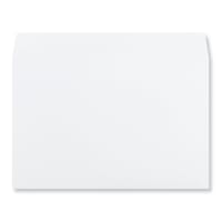 162x238mm C5+ White Wallet Self Seal 90gsm Opaque Wove Envelopes