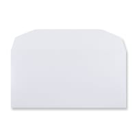 110x220mm DL WHITE WALLET GUMMED 90GSM OPAQUE WOVE