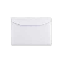 6.38 x 9.37 " White Wallet Gummed Outside Seam 60lb Opaque Envelopes