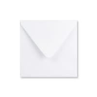 White 175mm Square Envelopes 100gsm