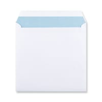 8.66 x 8.66 " White Square Self Seal Inside Seams 68lb Opaque Envelopes