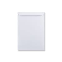 12.76 x 9.02 " White Open Top Gummed 68lb Opaque Envelopes