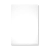 324x229x25mm C4 WHITE GUSSET POCKET P&S 140GSM OPAQUE