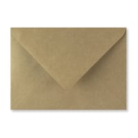 4.92 x 9.13 " Brown Ribbed Envelopes 68lb