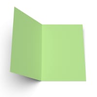 Pale Green 5 x 7 Single Folded Cardstock 300gsm (127 x 178mm)