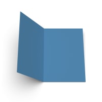 A6 (5.83 x 4.13) Bright Blue Card Blanks 300gsm