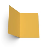 A6 (5.83 x 4.13) Dark Yellow Card Blanks 300gsm