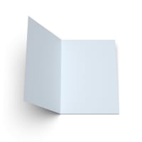 A6 PALE BLUE CARD BLANKS 300GSM