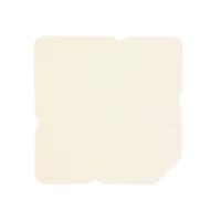 4.49 x 6.38 " Ivory Hammer Die Cut 300gsm Wove Envelopes