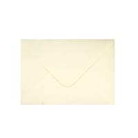 152x216mm Ivory Fine Linen Wallet Gummed Plain 135gsm Envelopes