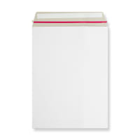 12.99 x 9.76 " White All Board Ripper Strip Open Top Peel & Seal Plain 236lb Wove Envelopes