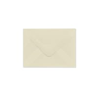 3.23 x 4.45 " Cream Laid Envelopes 68lb