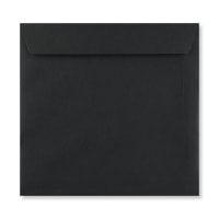 220x220mm Black Square Peel & Seal 120gsm Envelopes