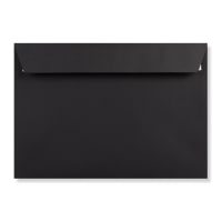 6.38 x 9.02 " Black Wallet Peel & Seal 80lb Envelopes