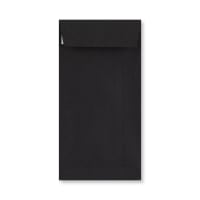 220x110mm DL Black Pocket Peel & Seal 120gsm Envelopes