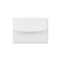 5.12 x 7.09 " White Linen Wallet 147lb Tuck Flap Envelopes