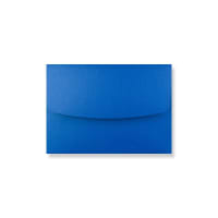 5.12 x 7.09 " Dark Blue Pearlescent Wallet 147lb Tuck Flap Envelopes