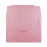 160x230mm Portefeuille nacré rose 170gsm Tuck Flap Enveloppes