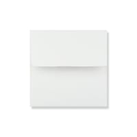 175x175mm White Linen Square 170gsm Tuck Flap Envelopes