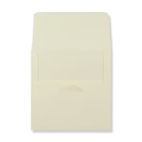 175x175mm Pale Yellow Linen Square 170gsm Tuck Flap Envelopes