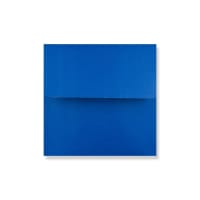 6.89 x 6.89 " Dark Blue Pearlescent Square 147lb Tuck Flap Envelopes