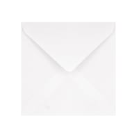 5.12 x 5.12 " Callisto Ivory Pearl Square Gummed Plain 91lb Envelopes