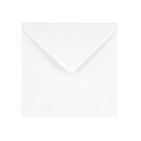 155x155mm Callisto Ivory Pearl Square Gummed Plain 135gsm Envelopes