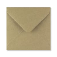 Recycled Fleck Kraft 140mm Square Envelopes