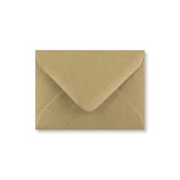 70x100mm Fleck Kraft Wallet Gummed Plain 110gsm Wove Envelopes
