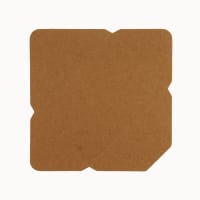 114x162mm C6 Fleck Kraft Die Cut 300gsm Envelopes