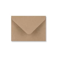 3.23 x 4.45 " Fleck Wallet Gummed Diamond Flap 125gsm Envelopes