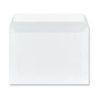 Clear Translucent 132 x 183mm Peel &amp; Seal Envelopes 90gsm