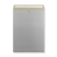 12.76 x 9.02 " Silver All Board Peel & Seal Envelopes