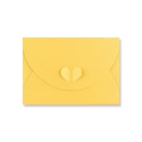 114mmx162mm Golden Yellow 250gsm Butterfly Closure Envelopes