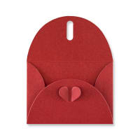 C7 Cardinal Rouge Papillon Enveloppes 250g/m² 