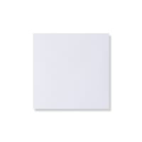 140x140mm WHITE SQUARE GUMMED V FLAP 120GSM NON-OPAQUE