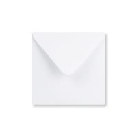 White 145mm Square Envelopes 100gsm