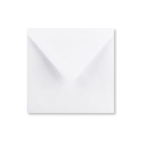 White 165mm Square Envelopes 120gsm