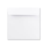 185x185mm White Square Peel & Seal 120gsm Non-opaque Envelopes