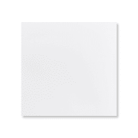 185x185mm WHITE SQUARE P/S 120GSM NON-OPAQUE