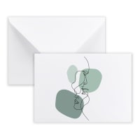 White Wedding Envelope 