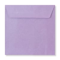 5.12 x 5.12 " Lilac Textured Silk 80lb Peel & Seal Envelopes