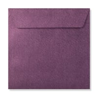 6.1 x 6.1 " Amaranth Textured Silk 80lb Peel & Seal Envelopes