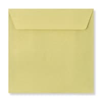 6.1 x 6.1 " Bean Green Textured Silk 80lb Peel & Seal Envelopes