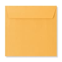 6.1 x 6.1 " Gold Textured Silk 80lb Peel & Seal Envelopes