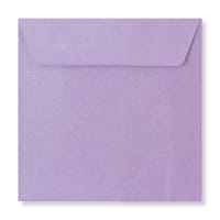 Silk Textured Lilac 155mm Square Wedding Envelopes