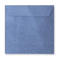 Silk Textured Royal Blue 155mm Square Wedding Envelopes